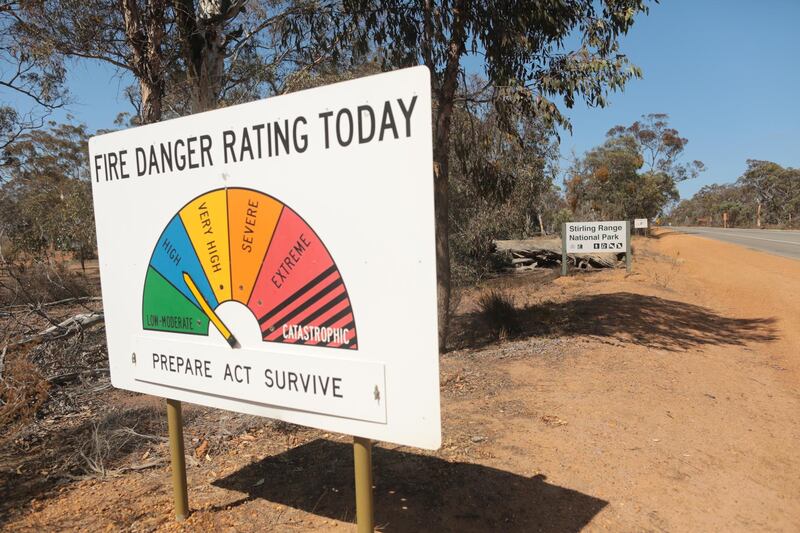 The aftermath of the 2019-2020 bushfires in the Stirling Ranges National Park, Western Australia. Louise Burke/The National