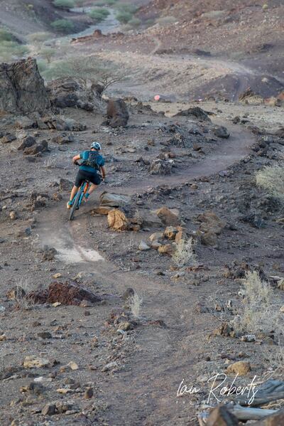 There are 60 kilometres of mountain tracks in Hatta. Courtesy Hatta Mountain Bike Trail Centre