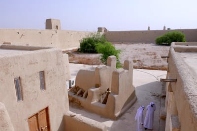 Traditional well in Qasr Sahood