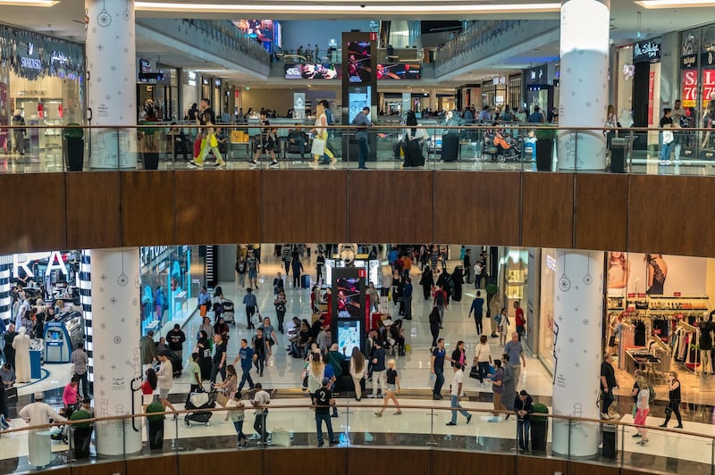 The Dubai Mall, December 2018. Photo: Dubai Festivals and Retail Establishment