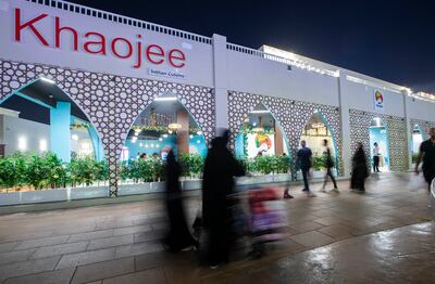 Indian restaurant Khaojee makes its debut at Global Village. Ruel Pableo for The National