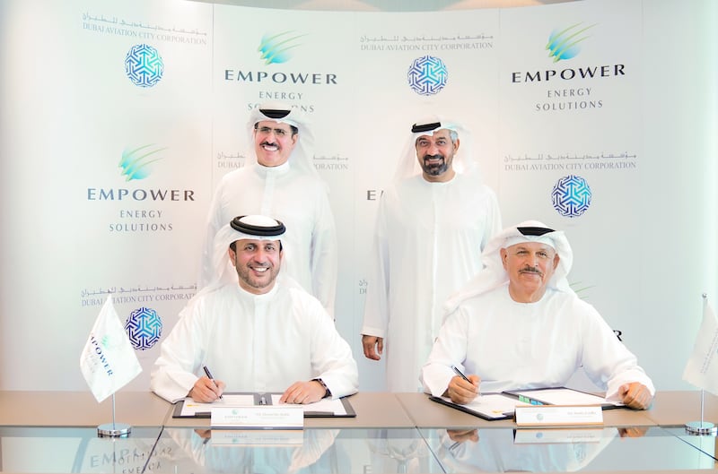 Empower became the sole district cooling services provider for Dubai International Airport after acquiring five units. Photo: Dubai Media office