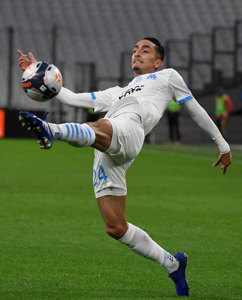 Marseille midfielder Saif-Eddine Khaoui. AFP