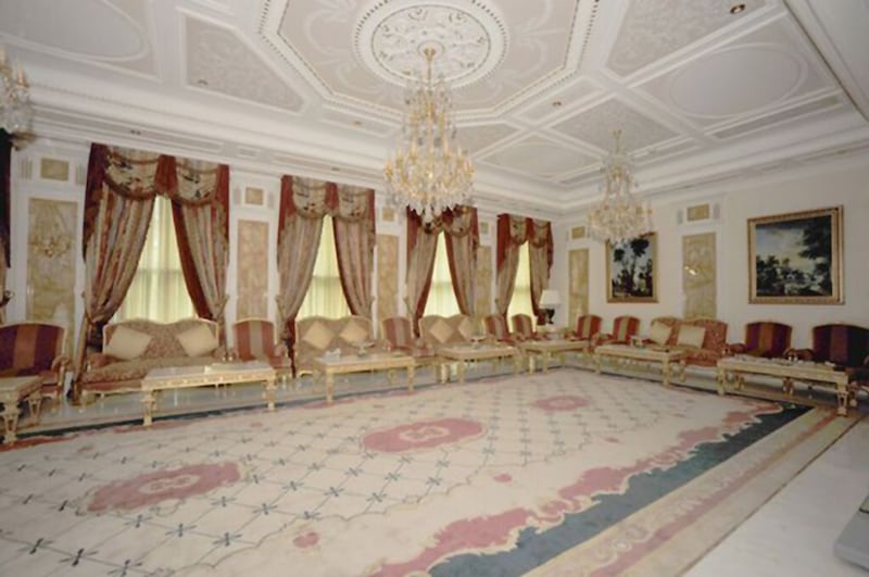 The reception room. Photo: Alberto Pinto