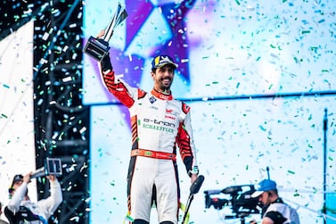 Lucas di Grassi claimed second place in Saudi Arabia, marking his 31st podium finish in Formula E. Courtesy Formula E