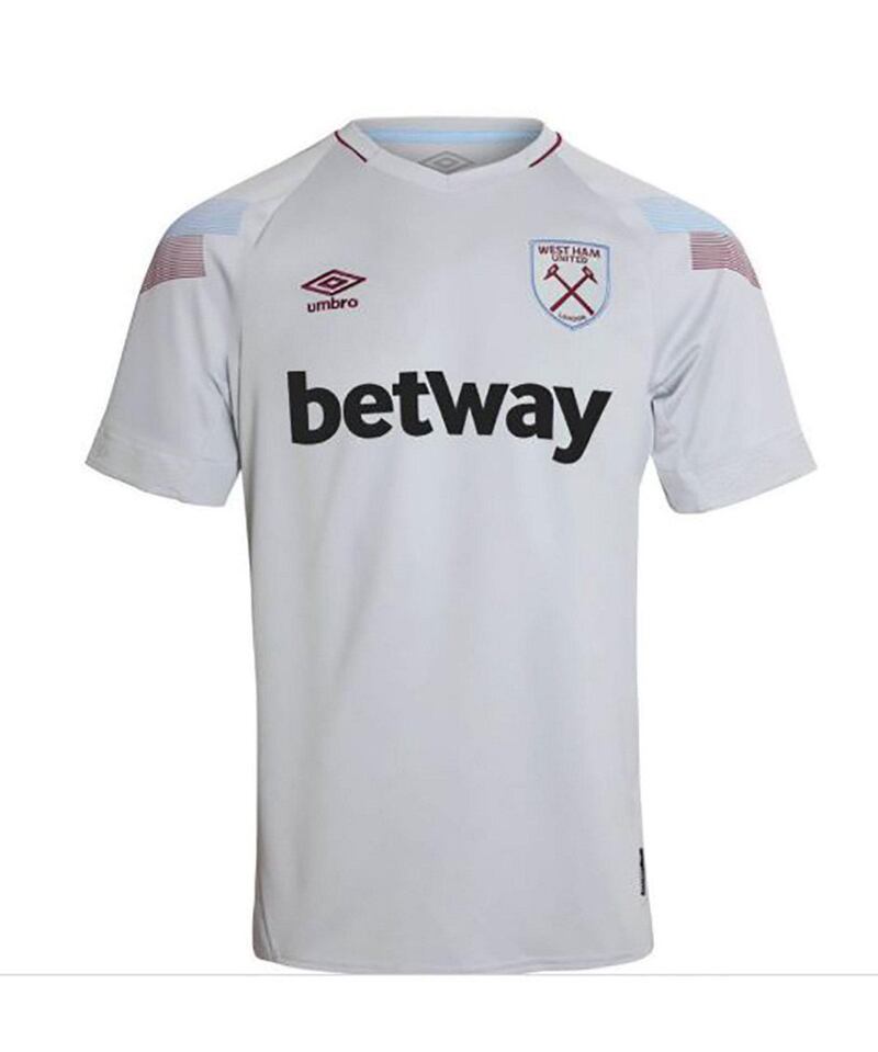 WORST: 5) 2018/19 third: Nothing massively offensive here, but this third kit from Umbro secured its spot due to being an incredibly boring all white effort, with little interesting design or detail at all. Just plain lazy, to be honest. Mid-table mediocrity under manager Manuel Pellegrini with Marko Anautovic top scoring with 10. Courtesy Football Kit Archive