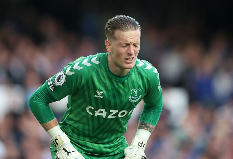 EVERTON RATINGS: Jordan Pickford 6 - Didn’t impose himself enough in the first half but made an important save that thwarted Mateta in the second to keep the Blues in the game.

 Action Images
