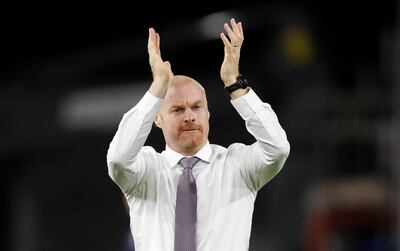 Soccer Football - Europa League - Third Qualifying Round Second Leg - Burnley v Istanbul Basaksehir - Turf Moor, Burnley, Britain - August 16, 2018   Burnley manager Sean Dyche applauds fans after the match   Action Images via Reuters/Carl Recine