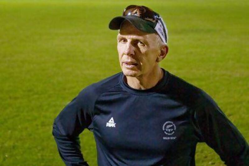 New Zealand Sevens Rugby Team head coach Gordon Tietjens, pictured above in October 2010 after giving a lecture at The Sevens in Dubai, is still going strong.