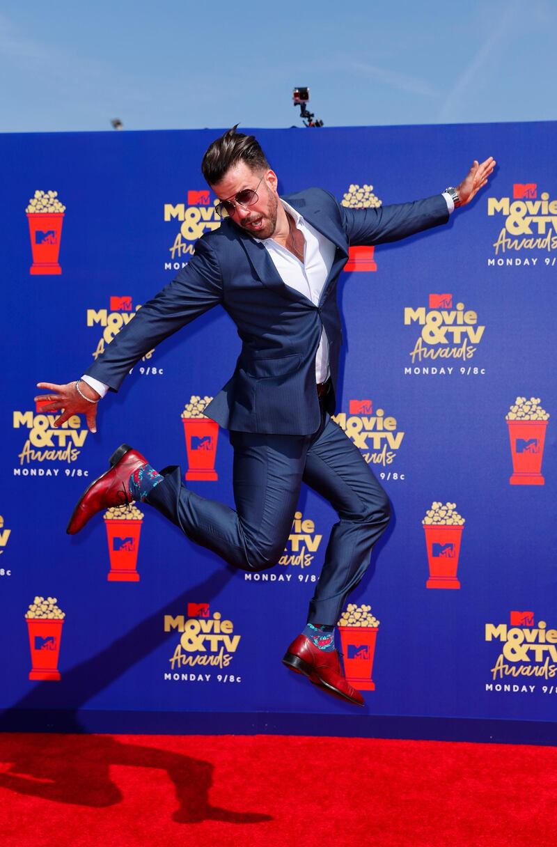 Johnny Bananas arriving at the 2019 MTV Movie & TV Awards. Reuters