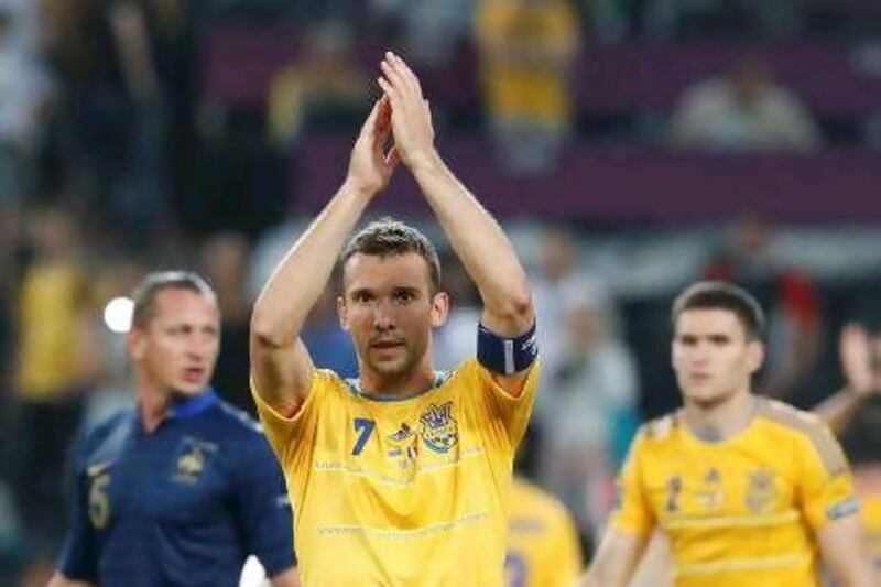 Andriy Shevchenko has scored an impressive 48 international goals for Ukraine.