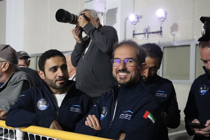 Adnan Al Rais, manager of the UAE's second mission to the International Space Station, at the space centre. Sarwat Nasir / The National