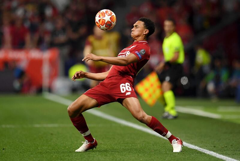 Trent Alexander-Arnold 7/10. Carried his usual threat going forward, although his supply wasn’t often rewarded. Handled Son Heung-min well in defence. Getty Images