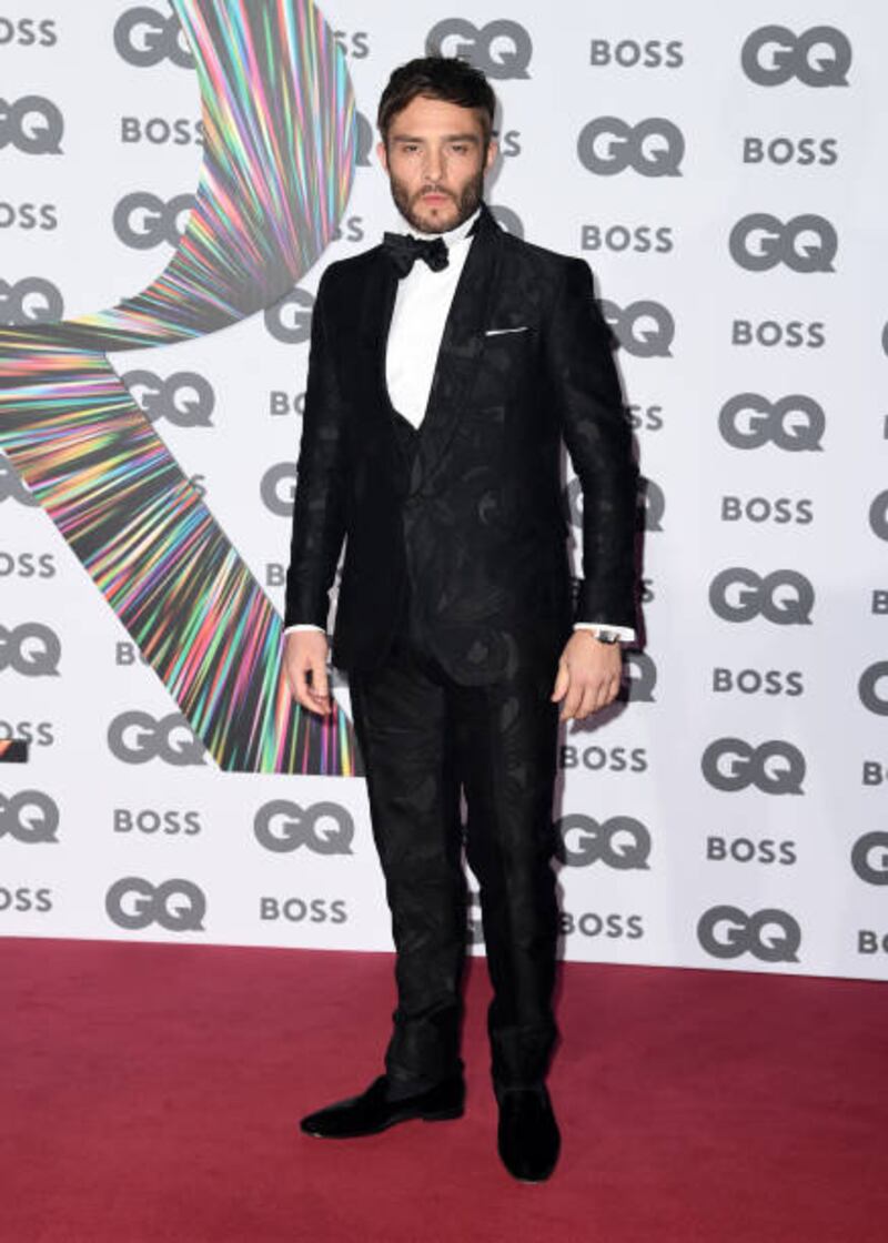 Ed Westwick attends the GQ Men of the Year Awards at the Tate Modern on September 1, 2021 in London, England. Getty Images