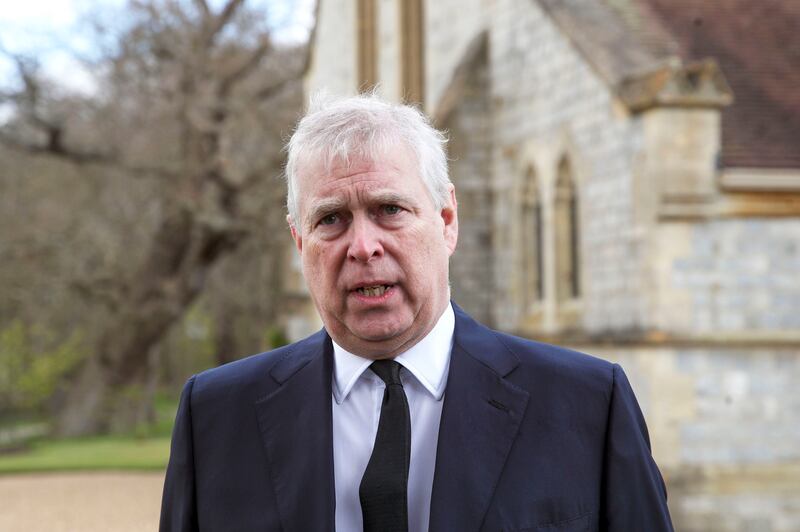 Britain's Prince Andrew. AP