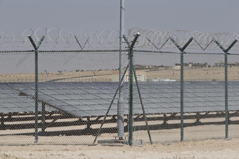The Mohammed bin Rashid Al Maktoum Solar Park in Dubai. The contract for the third phase has been awarded. Antonie Robertson / The National