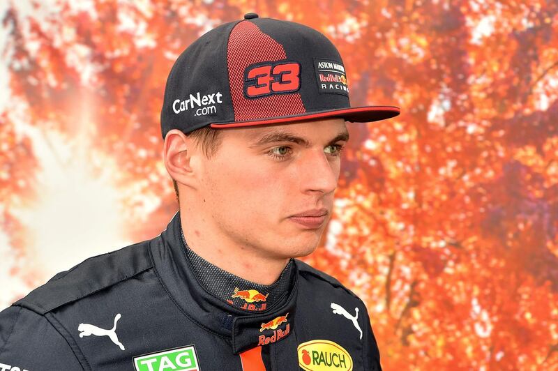 Red Bull's Dutch driver Max Verstappen arrives for a photo session at the Albert Park circuit ahead of the Formula One Australian Grand Prix in Melbourne on March 12, 2020.   - -- IMAGE RESTRICTED TO EDITORIAL USE - STRICTLY NO COMMERCIAL USE --
 
 / AFP / Peter PARKS / -- IMAGE RESTRICTED TO EDITORIAL USE - STRICTLY NO COMMERCIAL USE --
 
