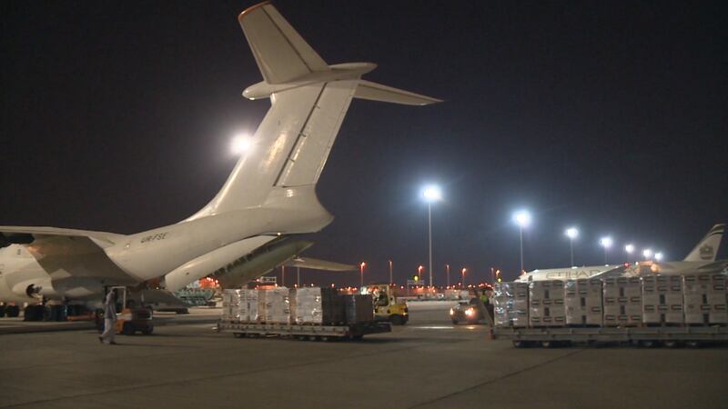 UAE sent food food supplies to cities and villages affected by torrential rains in Mauritania. Wam