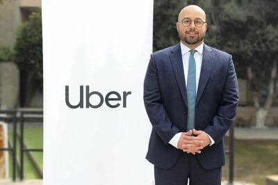 Ahmed Khalil, general manager of Uber Egypt. Courtesy of Uber