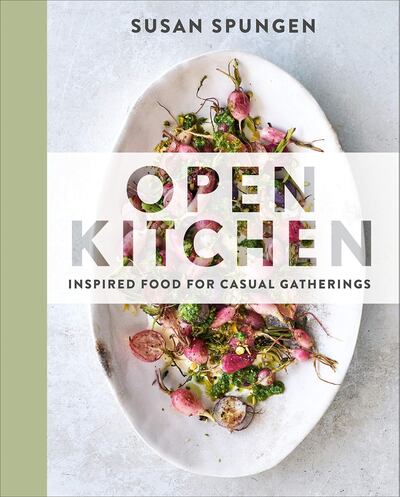 'Open Kitchen: Inspired Food for Casual Gatherings'  by Susan Spungen. Avery 