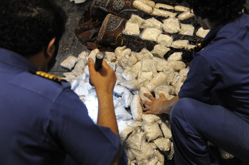 Officials say efforts to tackle the source of drugs must go hand-in-hand with policies to treat addicts. Photo: Dubai Customs