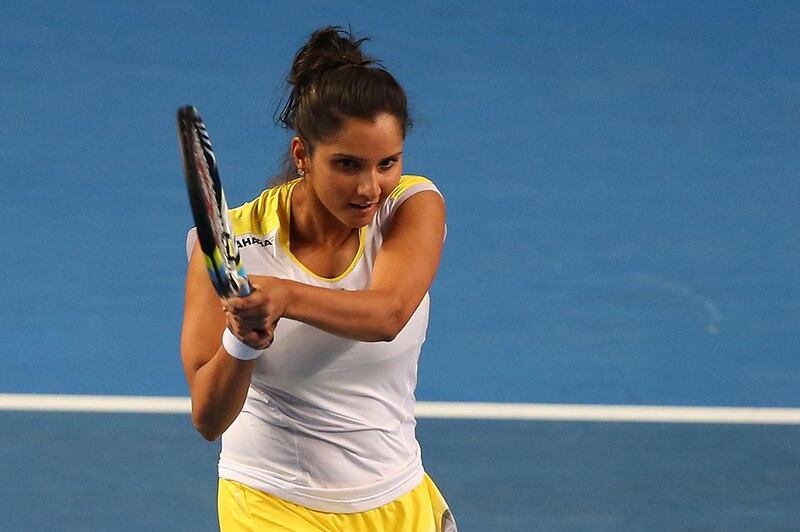 Sania Mirza was India's most recent genuine singles star, reaching a peak of world No 27 in 2007 before injuries led her to the doubles game. Getty