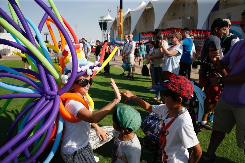 The Family Fun Pass offers access to the famous Abu Dhabi Hill, with its views of the Circuit’s longest straight and Turn 2 to 6. Photo: ADMM