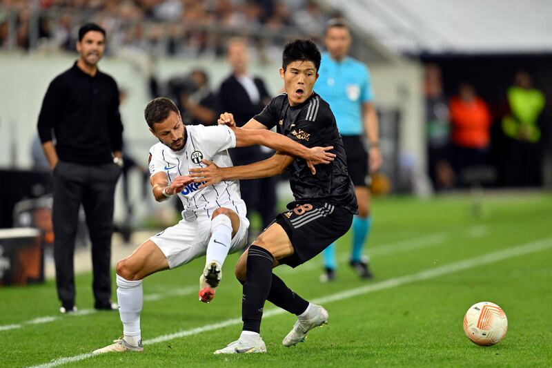 Takherio Tomiyasu 8: Looked very confident and will have benefitted from playing 90 minutes. Did not put a foot wrong all night and really impressed. Impressive performance. AP