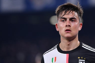 Juventus' Argentine forward Paulo Dybala. AFP