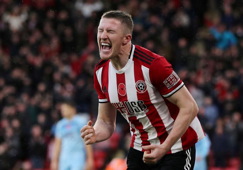 Centre midfield: John Lundstram (Sheffield United) – A revelation in the Premier League, he scored twice in the first half against Burnley. Showed both energy and quality. Reuters