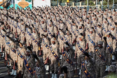 Iran's Islamic Revolutionary Guard Corps (IRGC) has been accused of sending hit squads to London. AFP