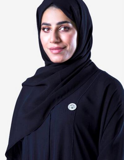 Badreya Al Marzooqi. (its for Emirati Women's Day) Shireena is doing the story. courtesy: Enec