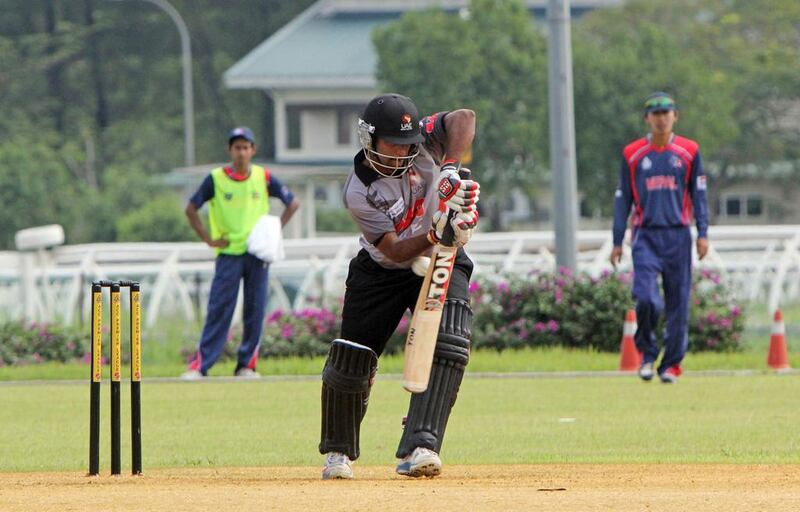The UAE batted poorly to be comprehensively beaten by Nepal on Thursday. Courtesy Bhusal Suresh / Online Khabar