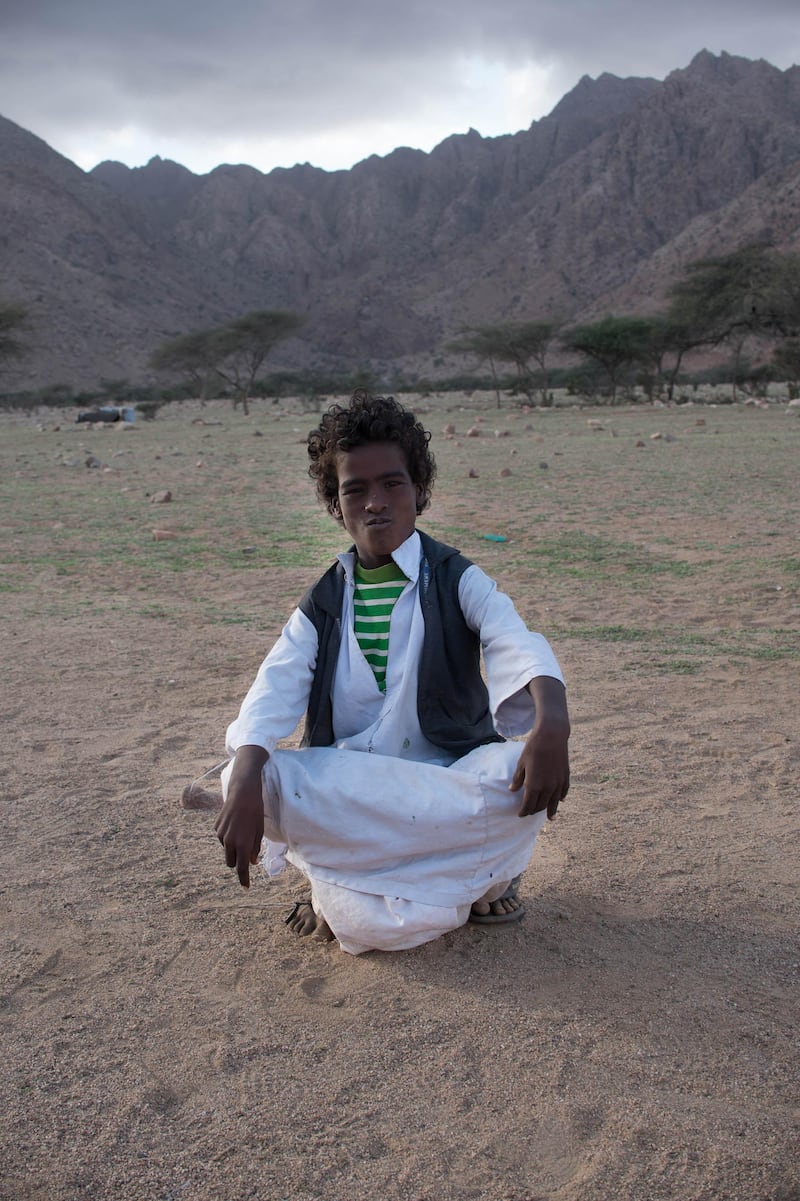 Ali, a member of the Bishara tribe, poses for a photograph. A photo essay profiling the Gabal Elba Protected Area (GEPA) in Egypt's Red Sea governorate, along the borders with Sudan Photo by Jihad Abaza