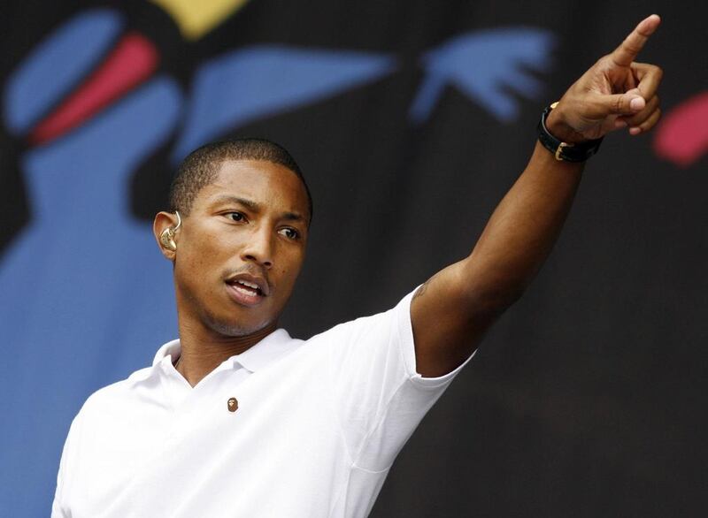 Pharrel Williams. The musician of the moment. Will Abu Dhabi get lucky with the arrival of the singer (and his notorious headgear) to our shores? Williams is set to headline the Coachella Festival in America on April 18 with no further official performances until May 31. If Williams announces an Asian or European tour within that time window then we could be in business. Reuters