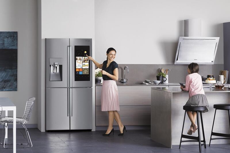 Smart kitchen. Courtesy Samsung