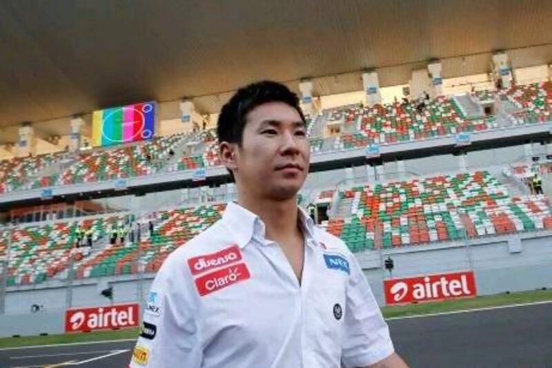 Kamui Kobayashi hopes to still be on the F1 grid in 2013.