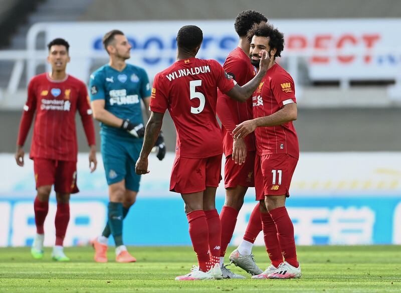 SUBS: Mohamed Salah - (On for Origi 64') 7: Hit the post with his second touch and looked desperate to grab his 20th league goal of the season - but it wasn't to be. Getty