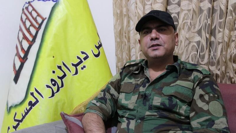 Ahmad Al Khabil, leader of the Deir Ezzor Military Council, was arrested by the US-backed Syrian Democratic Forces. Photo: SDF