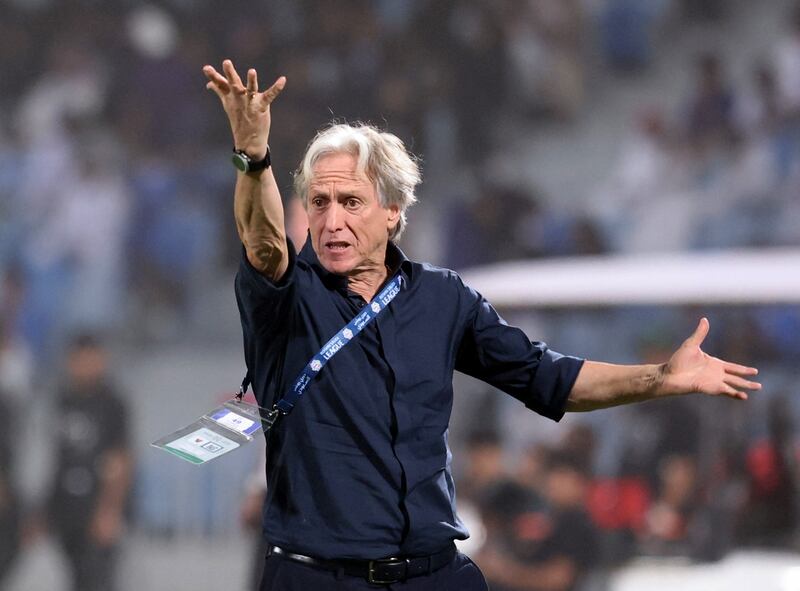 Al Hilal coach Jorge Jesus. Reuters