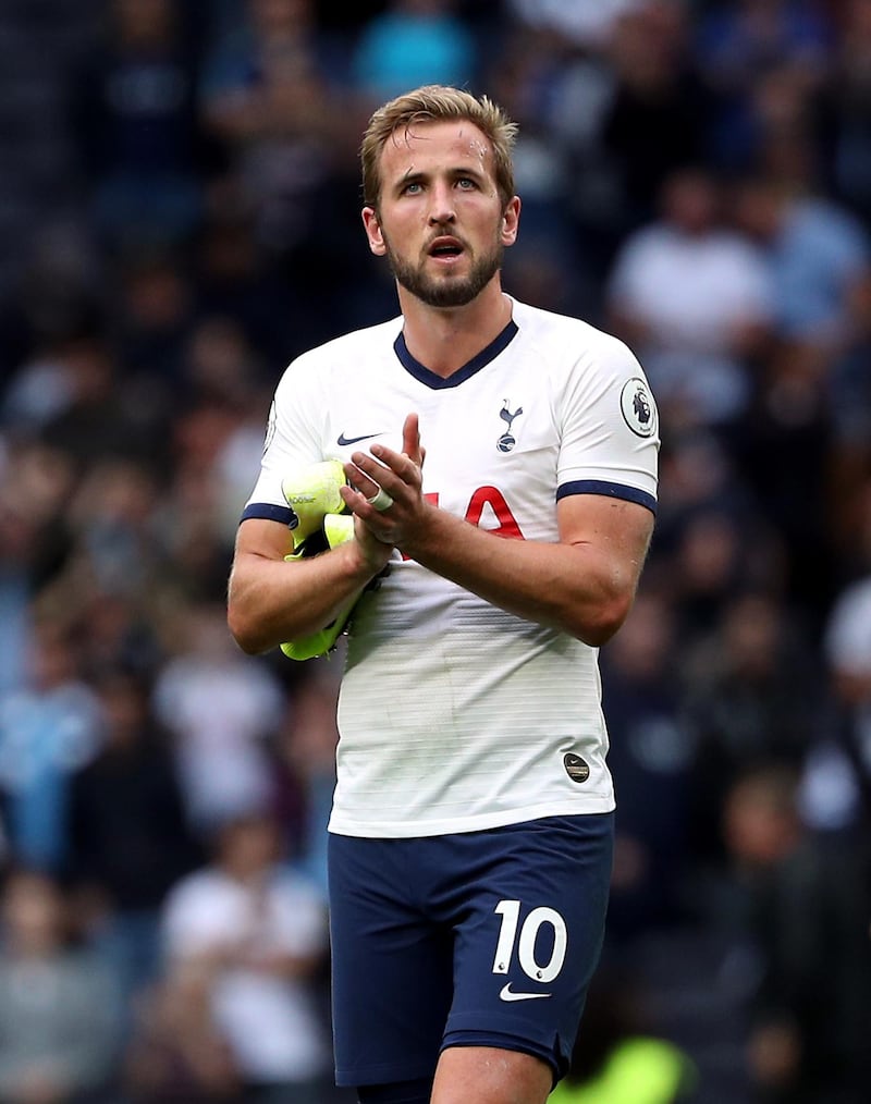File photo dated 28-09-2019 of Tottenham Hotspur's Harry Kane PA Photo. Issue date: Sunday March 29, 2020. Harry Kane believes the current Premier League season should be scrapped if it cannot be completed by the end of June. See PA story SPORT Coronavirus. Photo credit should read Yui Mok/PA Wire.