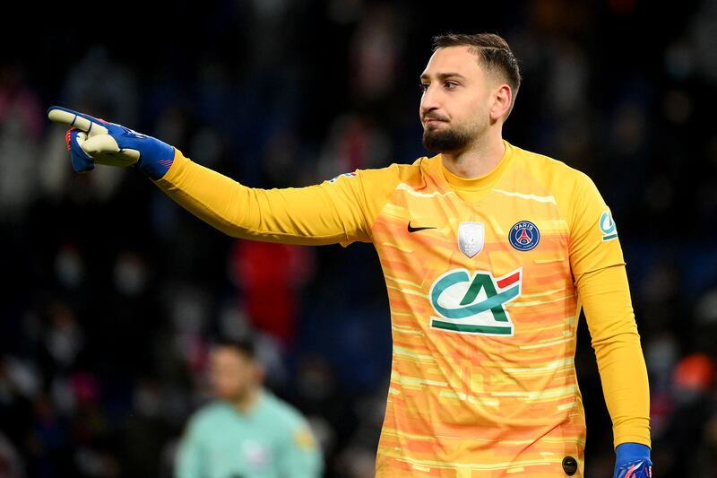 PSG PLAYER RATINGS: Gianluigi Donnarumma – 7. Didn’t have much to do during the 90 minutes but confident whenever called upon, stopping Kluivert well. Saved Delort’s penalty despite the striker getting plenty of power on it but was unlucky not to stop Amine Gouiri’s. AFP