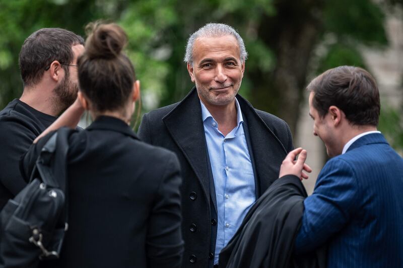 Former University of Oxford professor Tariq Ramadan leaves Geneva after being acquitted at the end of his trial for rape and sexual coercion in a case dating back 15 years. AFP