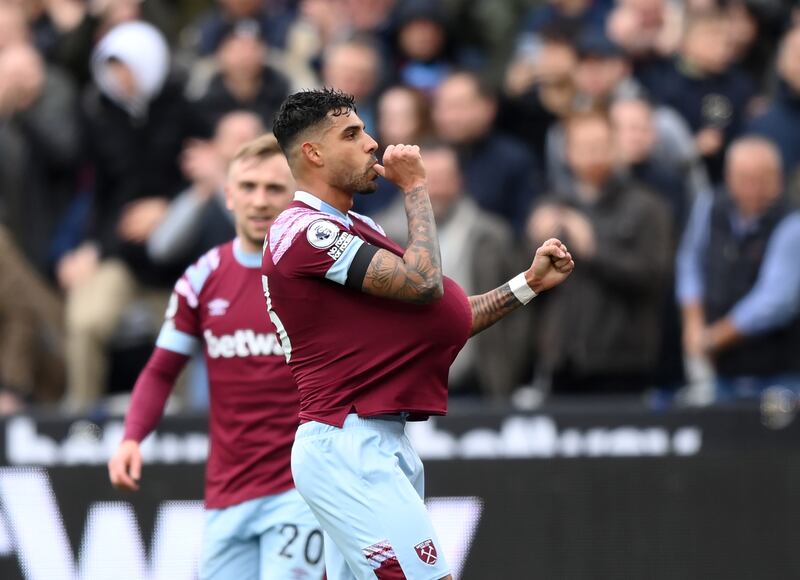 Emerson Palmieri 7 – Scored his first-ever Premier League goal with the equaliser against his old club to get West Ham back into the game. In defence, he kept Chelsea’s right side of Reece James and Noni Madueke relatively quiet for the majority of the game. 

Getty