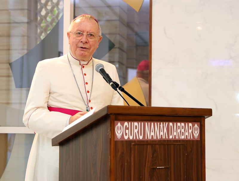 Bishop Paul Hinder served as the highest-ranking Catholic official in a jurisdiction covering the UAE, Oman and Yemen.
