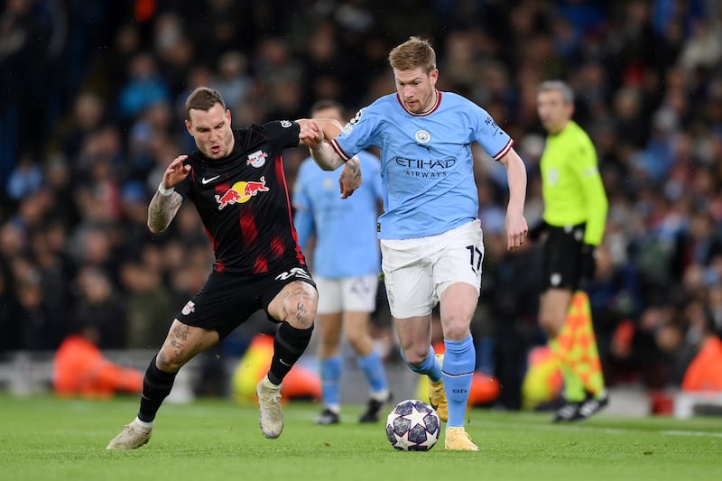 David Raum - 5 Got caught ball watching as De Bruyne played Gundogan through on goal in the 40th minute. Failed to deal with several crosses from De Bruyne.  


Getty