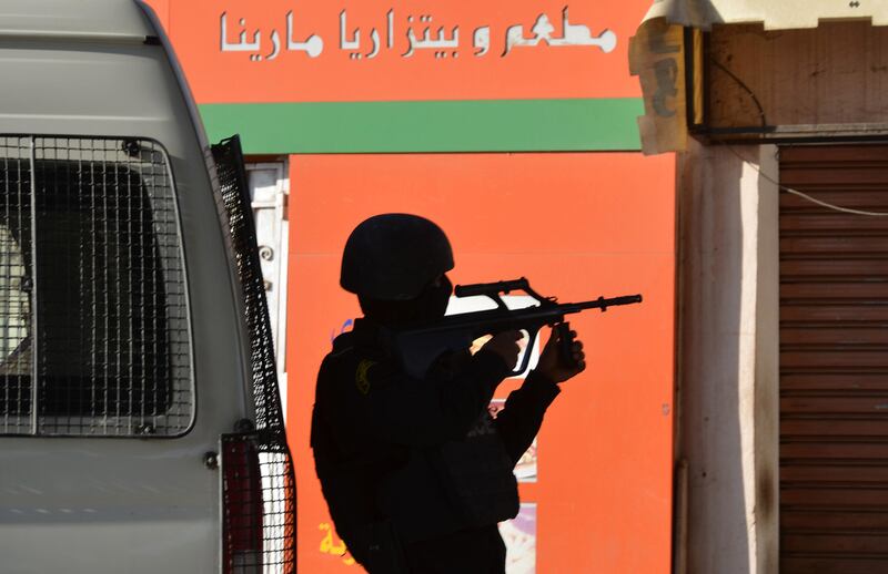 Tunisian special forces take position during clashes with militants in the southern town of Ben Guerdane, near the Libyan border, on March 7, 2016. File photo / AFP