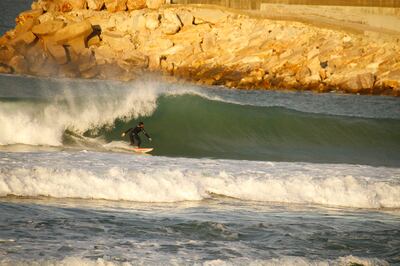 Alfred Badr. Photo: Lebanese Surf Federation