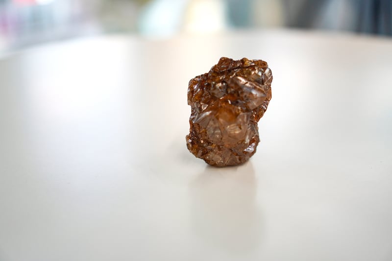 Diamond experts say it is a 'very speculative stone and it will be up to the buyers to try to unravel what polished outcomes will be possible'.