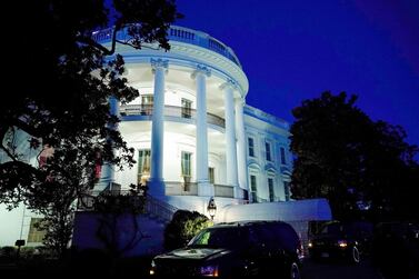 The White House in Washington, DC. A Chinese delegation will resume trade talks with the US. AFP